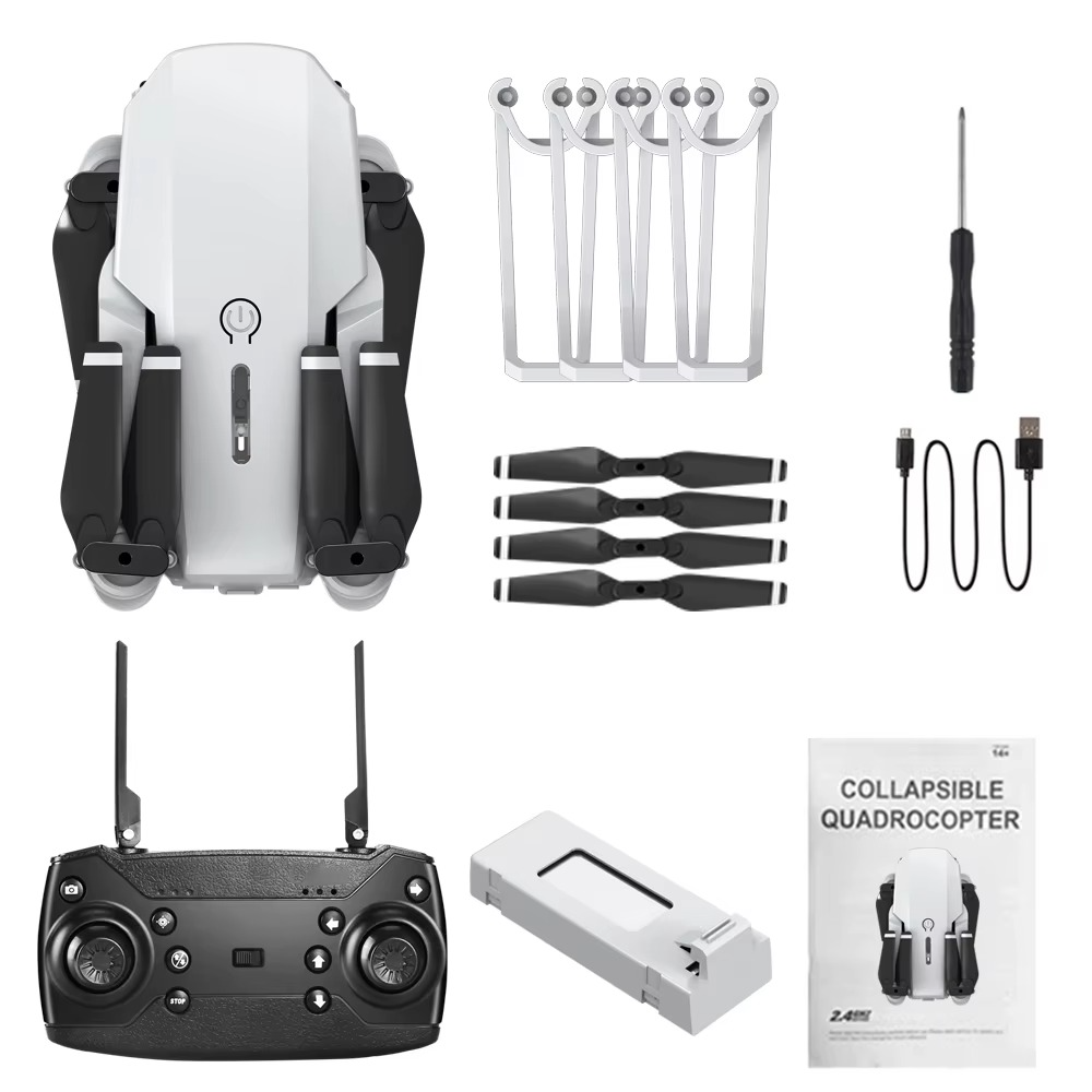 Dron E88 Pro-HD 4K + HELICES DE REPUESTO EXTRA (ULTIMAS UNIDADES DISPONIBLES)